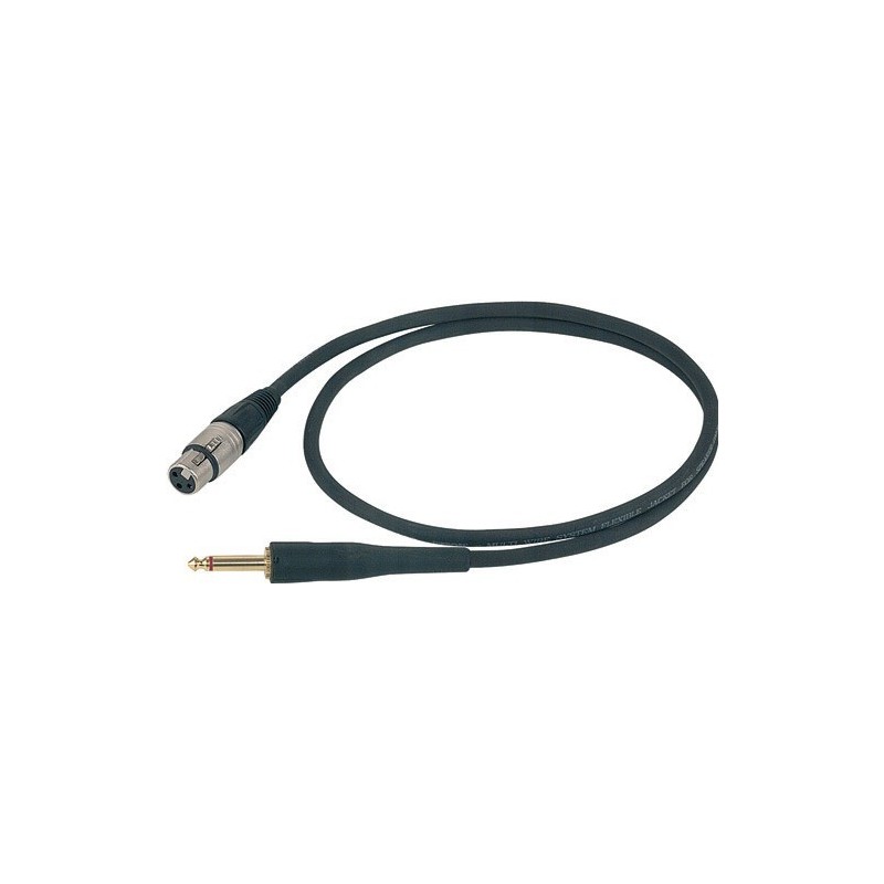PROEL STAGE STAGE630BL STAGE Series kabel głośnikowy wtyk XLRf 3-pin - wtyk Jack 6.3 mono